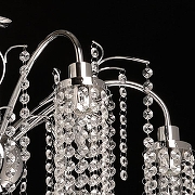 Люстра De City Бриз 24 111017706 цвет плафона/подвески Прозрачный, цвет арматуры Хром-6