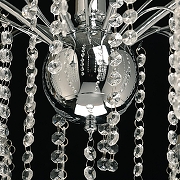 Люстра De City Бриз 24 111017706 цвет плафона/подвески Прозрачный, цвет арматуры Хром-9