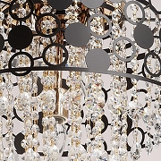 Люстра De City Бриз 25 111018405 цвет плафона/подвески Прозрачный, Хром, цвет арматуры Золото-3