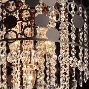 Люстра De City Бриз 25 111018405 цвет плафона/подвески Прозрачный, Хром, цвет арматуры Золото-4