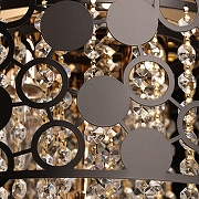 Люстра De City Бриз 25 111018405 цвет плафона/подвески Прозрачный, Хром, цвет арматуры Золото-6