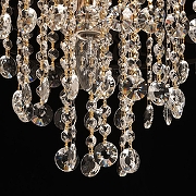 Люстра De City Бриз 25 111018405 цвет плафона/подвески Прозрачный, Хром, цвет арматуры Золото-7