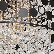 Люстра De City Бриз 25 111018507 цвет плафона/подвески Прозрачный, Хром, цвет арматуры Золото-2