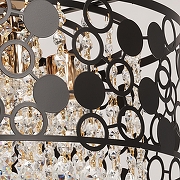 Люстра De City Бриз 25 111018507 цвет плафона/подвески Прозрачный, Хром, цвет арматуры Золото-6