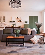 Люстра De City Бриз 25 111018507 цвет плафона/подвески Прозрачный, Хром, цвет арматуры Золото-9