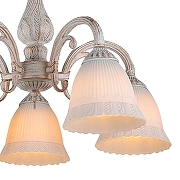 Люстра на штанге Escada Versailles 1114/5PL White цвет белый-3