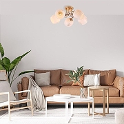 Люстра Escada Anemone 1121/5PL цвет золото-3