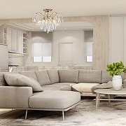 Люстра на штанге Escada Aurea 1124/5PL цвет золото-4