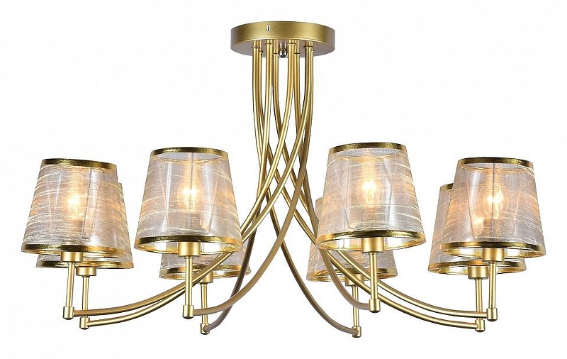 Люстра на штанге Escada Or1ole 1126/8PL Gold 