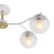 Люстра на штанге Escada Avignon 1130/4PL White цвет белый, коричневый-2