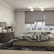 Люстра на штанге Escada Avignon 1130/4PL White цвет белый, коричневый-4