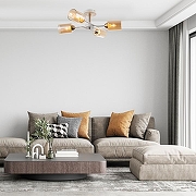 Люстра на штанге Escada Vertigo 1131/4P White/Gold цвет белый-4