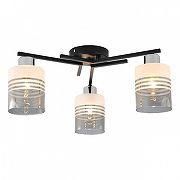 Люстра Escada TOREN1A 1132/3P цвет плафона/подвески Белый, Серый, цвет арматуры Черный-1