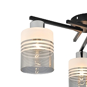 Люстра Escada TOREN1A 1132/3P цвет плафона/подвески Белый, Серый, цвет арматуры Черный-3