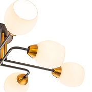 Люстра на штанге Escada Hope 1132/8P Black цвет золото, черный-2