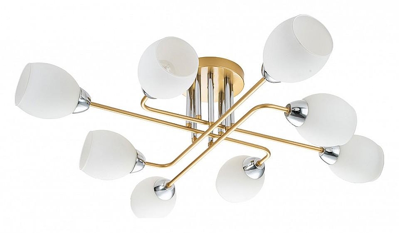 Люстра на штанге Escada Hope 1132/8P Gold 