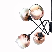 Люстра на штанге Escada Cherry 1136/8P цвет черный-2