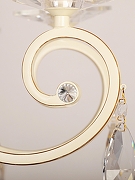 Люстра Abrasax Cornelia 1141/12 цвет плафона/подвески Белый, цвет арматуры Бежевый-3