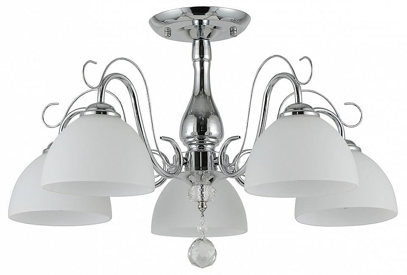 Люстра на штанге Escada Essay 1149/5P Chrome 