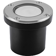 Встраиваемый в дорогу светильник Feron 373 11856 цвет синий, стальной