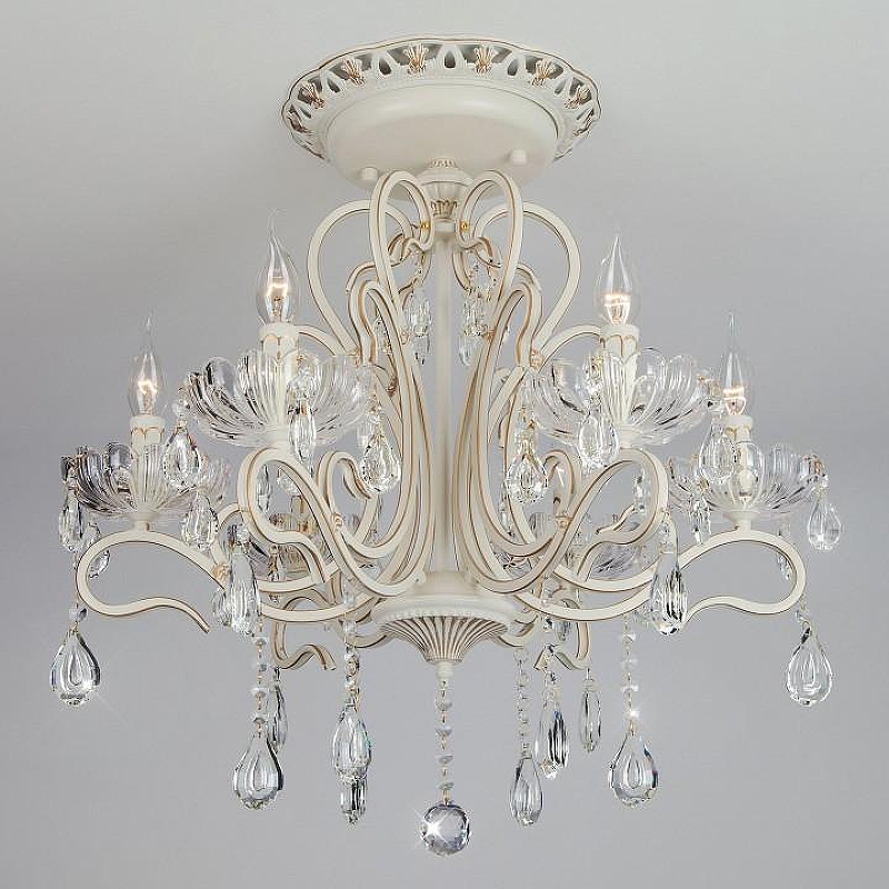 Люстра Eurosvet Etna 12205/6 белый Strotskis 