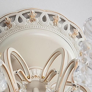 Люстра Eurosvet Etna 12205/6 белый Strotskis цвет плафона/подвески Прозрачный, цвет арматуры Белый-5