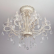 Люстра Eurosvet Etna 12205/8 белый Strotskis цвет плафона/подвески Прозрачный, цвет арматуры Белый-1