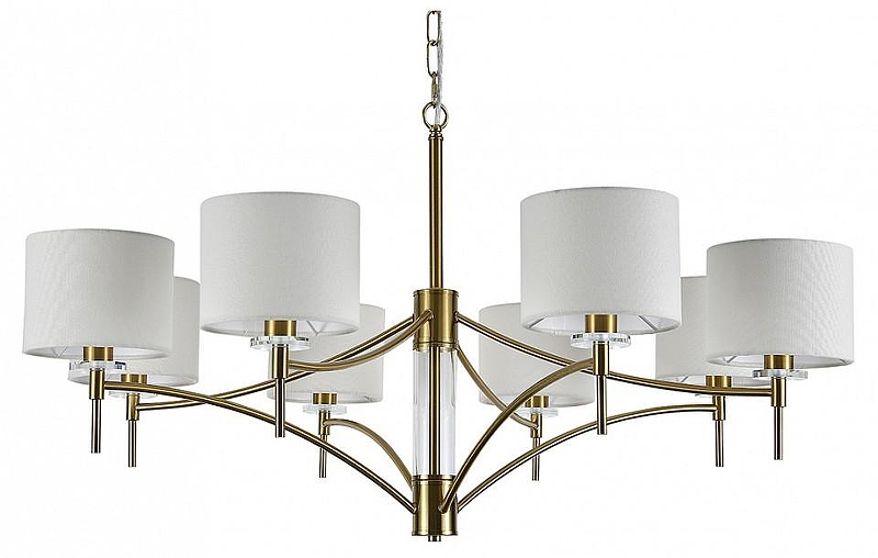 Люстра Indigo Boheme 13031/8P Brass 