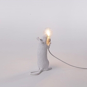 Зверь световой Seletti Mouse Lamp 15220 цвет арматуры Белый-3