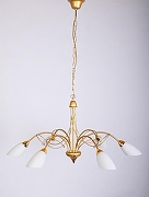 Люстра Doge Luce 169 169L06FO цвет плафона/подвески Белый, цвет арматуры Золото-2