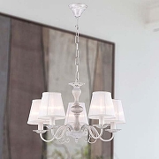 Люстра Favourite Malta 1730-5P цвет белый-4