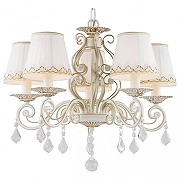 Люстра Favourite Musa 1734-5P цвет слоновая кость с золотым рисунком