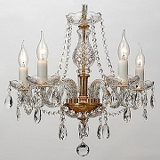 Люстра Favourite Monreal 1735-5P цвет золото, неокрашенный