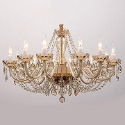 Люстра Favourite Brendy 1738-12P цвет золото, шампань