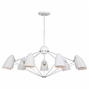 Люстра на штанге Favourite Humpen 1758-9P цвет белый, золото