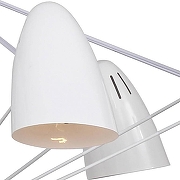 Люстра на штанге Favourite Humpen 1758-9P цвет плафона/подвески Белый, цвет арматуры Белый, Золото-1