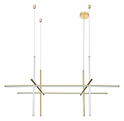 Люстра Divinare Kalipso 1837/01 SP-105 цвет золото-1