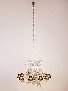 Люстра Doge Luce 190037 190037 цвет плафона/подвески Прозрачный, Черный, цвет арматуры Хром-2