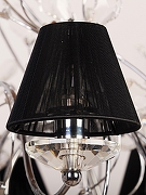 Люстра Doge Luce 190037 190037 цвет плафона/подвески Прозрачный, Черный, цвет арматуры Хром-4