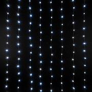 Занавес световой Eurosvet Роса 200-004 белый ширина 2000 мм