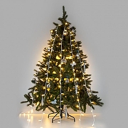 Занавес световой Eurosvet 200-101 200-101 теплый белый с эффектом мерцания ширина 2000 мм-6