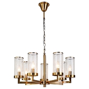 Люстра Favourite Assembly 2060-7P цвет бронза золотая-1