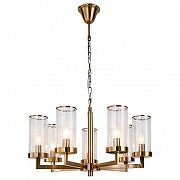 Люстра Favourite Assembly 2060-7P цвет бронза золотая-1