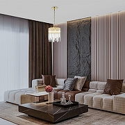 Люстра Escada Odegard 2105/6S цвет золото-5