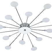 Люстра Escada Starfall 2109/16 Chrome цвет плафона/подвески Белый, цвет арматуры Хром-3