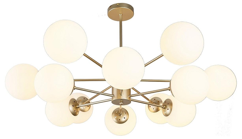 Люстра на штанге Escada ETHEREAL 2110/12P Gold 