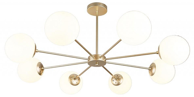 Люстра на штанге Escada ETHEREAL 2110/8P Gold 
