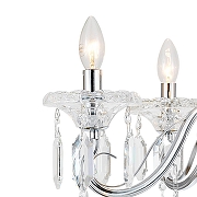 Люстра Escada Fantail 2111/5P Chrome цвет плафона/подвески Прозрачный, цвет арматуры Хром-3