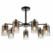 Люстра на штанге Escada Dinasty 2118/7P цвет бронза, черный-1