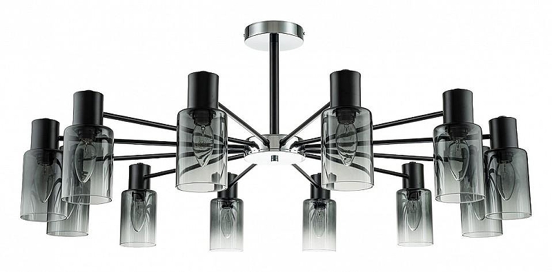 Люстра на штанге Escada Diversity 2120/12P Black 